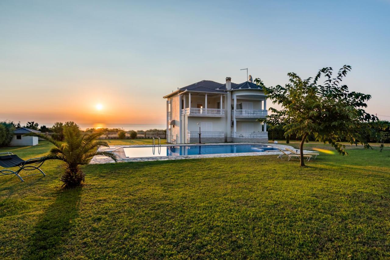 Olympos Sunset Residence - Mountain And Sea View Litókhoron Eksteriør bilde